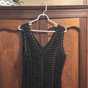 Elegant Black Sleeveless Top